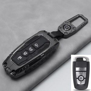 차키케이스 자동차 원격 키 케이스 커버 쉘 포브 포드 엣지 퓨전 머스탱 익스플로러 F150 F250 F350 에코스포츠 보호대 거치대 키리스