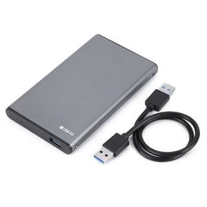2.5인치 HDD 외부 인클로저 알루미늄 합금 SSD 하드 드라이브 박스 PC/데스크탑/노트북용 우수한 방열 외장