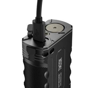 NITECORE TM20K 20000루멘 USB 충전식 손전등은 19 x LED를 사용합니다. 내장 9600mAh 배터리 탐조등