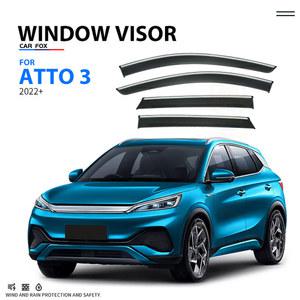 자동차 3 디플렉터 ATTO 바이저 벤트 BYD 차양 쉐이드 윈드 가드 창문 플라스틱