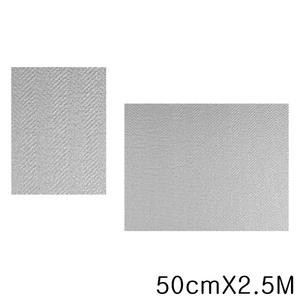 실크벽지 50cmX2.5m 라인 메탈실버 도배 결로방지단열재 셀프인테리어 접착식