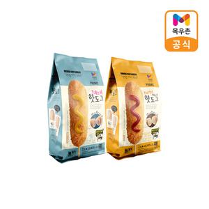 [목우촌]프라임 크리스피 핫도그 90g x 6개입 + 모짜렐라 핫도그 90g x 5개입
