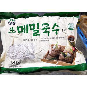 면다해 생 메밀 국수 1.4Kg X10소바 생소바 모밀 면류 생면 생모밀 생메밀