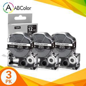 12mm 라벨 테이프 12mm-24mm 강한 접착 LC-4BWV 흰색 파란색 자석 색상 LW-300