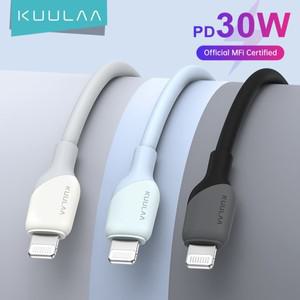 KUULAAMFi 고속 충전 케이블 아이폰 14 13 12 11 프로 XS 맥스 X PD30W 8 7 6 s 플러스 코드