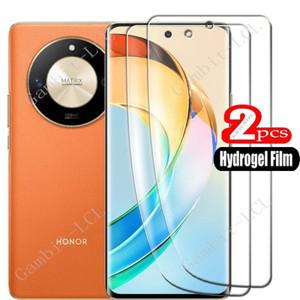 HD 풀 하이드로겔 필름 보호 스크린 커버 Honor Magic6 Lite 6.78 인치 6 X9b X50 Pro GT 2 개