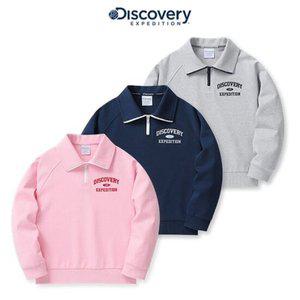 [디스커버리키즈](본점)[정상가 69,000원] 24SS 키즈 바시티 트레이닝 반집업 DKTR15041