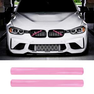 자동차 그릴망 튜닝 BMW 호환 전면 그릴 스트립 커버 핑크 장식 액세서리 스포츠 F30 F31 F32 F33 F34 F36