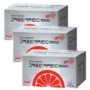 고려은단 비타민C1000 1080mg x 600정 3박스 