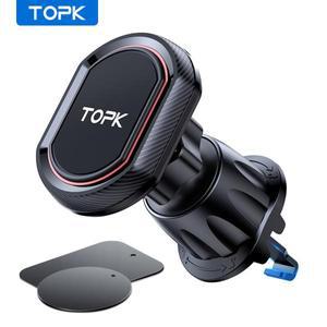 자석후크 자석고리 마그네틱 도어 벽 걸이 홀더 TOPK 차량용 마그네틱 휴대폰 마운트 전화 거치대 에어 벤