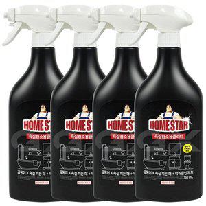 [기타]홈스타 욕실용 클리너 750ml 4개 곰팡이 욕실 찌든때 악취 제거 무료