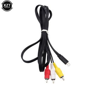 영상선 오디오 비디오 케이블 카메라 홈 TV HDTV RCA AV 어댑터 소니 호환 HDR PJ220/CX230/CX220/PJ240/CX240/CX240