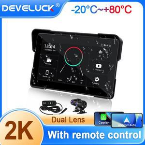 오토바이블랙박스 바이크블랙박스 헬멧블랙박스 2K 오토바이 카메라 Carplay 모토 DVR 블랙 박스 GPS 네비