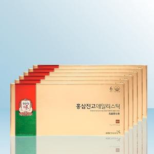 정관장 홍삼진고 데일리스틱 10g x 30포 x 6개 / iuy