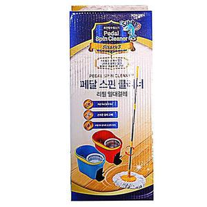 샤크3 페달스핀 클리너 리필 밀대걸레 회전 가정용 마대 자루 바닥청소 NJWD6A314
