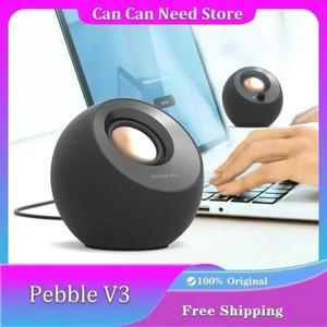 5인치 우퍼 Creative Pebble V3 무선 블루투스 스피커 및 데스크탑 2.0 유선 멀티미디어 미니 PC 액세서리