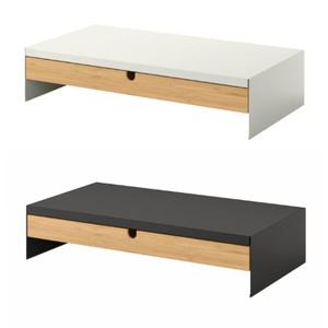 이케아 모니터스탠드 서랍형 책상정리 47x26x10 엘로벤