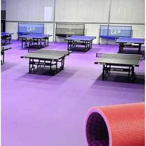 체육관 바닥 매트 탁구장 고무 미끄럼방지 PVC 장판