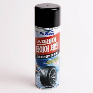 일신 스프레이 체인 IS-7513 550ml 눈길 대비 1EA/스노우/자동차/타이어/차량용/차량/뿌리는/미끄럼방지