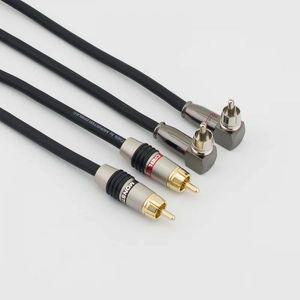 서브우퍼케이블 스테레오 오디오 옥스선 Hifi 앵글 RCA 케이블 듀얼 2RCA TV DVD 스피커 서브 우퍼 앰프 OF