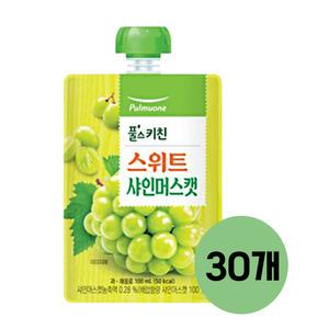 풀무원 풀스키친 스위트 샤인머스캣 100ml 30개 어린이 음료 주스 유치원주스