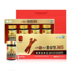 한삼수 홍삼정365 4P 신형 6년근 홍삼진액 홍삼농축액 최신제조