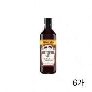 하인즈 우스타소스 510g X 6개 돈카츠 양념가스소스 까스 우스터 음식 요리용 조리용 소스류 간편