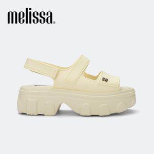 [공식] 멜리사 엘라 무브 플랫폼 샌들 화이트