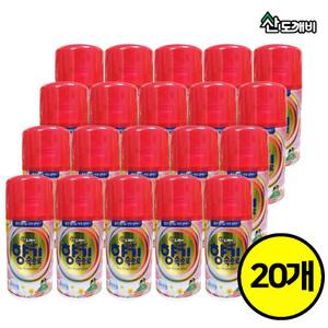 산도깨비 향기속으로 자동분사기 리필 향캔 후리지아향 290mL x 20개(1박스)