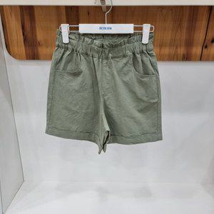 [에꼴리에]4부 하이밴딩 카브라 면바지 23B3266A
