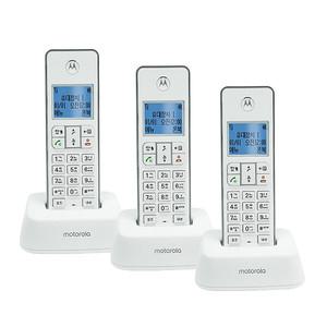 모토로라 무선전화기 본품 IT.5.1XA 2+1 화이트/발신자표시/한글메뉴/스피커폰/벨소리무음기능/수신번호음