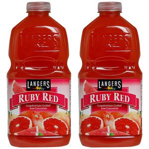 랭거스 루비레드 자몽 주스 1.89L x 2페트 수입음료