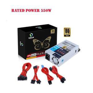 용파워 PC PSU 소형 전원 공급 장치 정격 550W 풀 모듈 80 플러스 K39 A4 S3 ITX 미니 케이스 블랙 650W