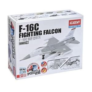 [JHQS9OQY_52CS]4D퍼즐 프라모델 F-16C 팰콘 전투기