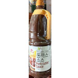 이슬나라 돈까스 소스 2Kg X8음식 요리용 조리용 소스류 양념 간편 가스 가공