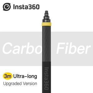 Insta360 X4 360 X3 / ONE X2 액세서리 용 3m 셀카 스틱 Ultra-long Extended Edition 카본