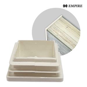 각파이프 마감캡 파이프캡 사각마감캡 50x50 흰색