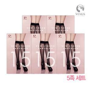 [롯데백화점]비너스 [5족세트] 15D 뉴스트롱 소취 판타롱 (V1340V)