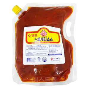 오뚜기 오쉐프 스파게티소스(스파우트팩) 2kg