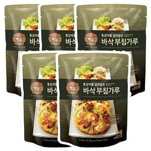 백설 통감자 바삭부침가루 1kg x 5개