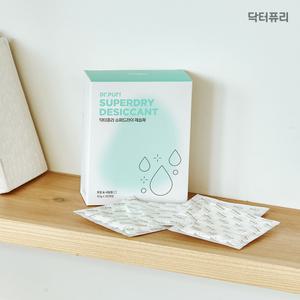 닥터퓨리 슈퍼드라이 제습제 30g 20개+20개 / 습기제거제 옷장 신발장 서랍 차량 가방 장농