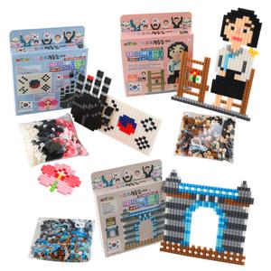MYTOYS 나라사랑 시리즈 1탄 광복절 기념 3종 세트 8mm 디폼블럭