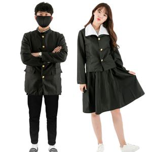복고 옛날교복 졸사컨셉 7080 고등학교 졸업사진컨셉 할로윈