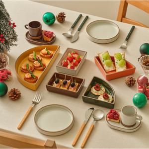 [오덴세](센텀시티점)[선물추천] 레고트 HIGH세트(1/2접시1P+사각접시2P+1/4접시2P)