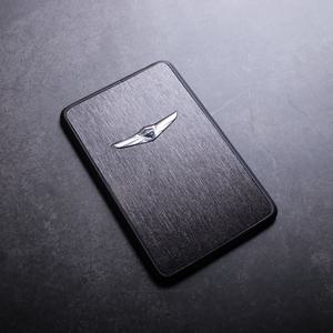 제네시스G70 G80 G90 카드키 커버 스마트키 카본 데칼스티커 보호필름