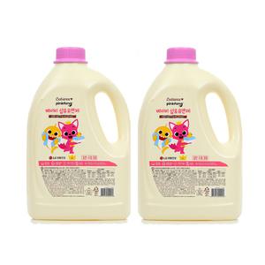 베비언스 핑크퐁 베이비, 섬유유연제, 용기, 3L, 2개