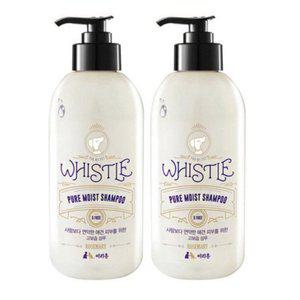 [기타]휘슬 퓨어 모이스트 애견샴푸 500ml x 2개
