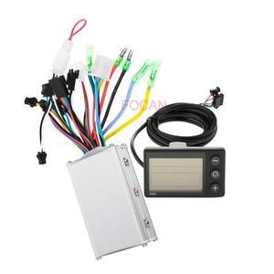FOCAN-24V/36V/48V 350W Ebike LCD 디스플레이 패널 BLDC 전기 스쿠터 컨트롤러 브러시리스 속도 드라이버