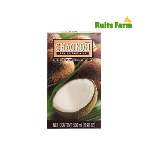 [루츠팜] 차오코 코코넛밀크 500ml 태국 chaokoh 코코넛우유