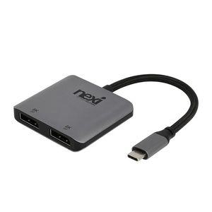 C타입 TO DP 1.4 분배기 썬더볼트 확장 8K60Hz 듀얼모니터 노트북 PD충전